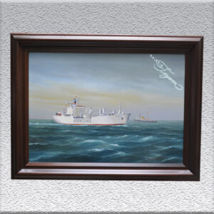 Klaus Roskamp: Bananendampfer der Horn Linie