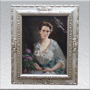 Prof. Bernhard Zickendraht: Frauenportrait