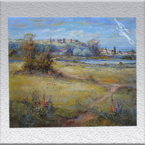 Janez Knez: südländische Landschaft