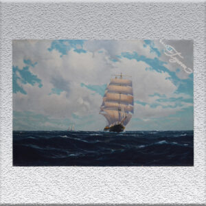 unbekannt: Segler auf hoher See