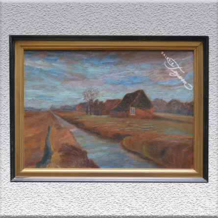 Heinz Dodenhoff: Worpswedener Landschaft