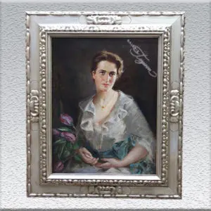 Prof. Bernhard Zickendraht: Frauenportrait