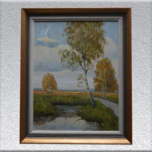 Martin Bötjer (Bremen): norddeutsche Landschaft